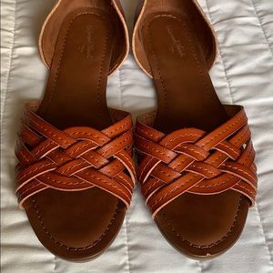 Brown sandals
